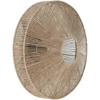 Light & Living - applique murale - Lyra - naturel - jute coton - E27 - 3126284