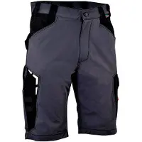 Cofra Bermuda bortan gris foncé noir taille 46