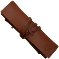 Helle Sharpening stone in leather sheath, small