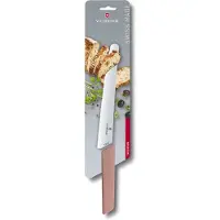 Victorinox Swiss Modern couteau à pain 22 cm, rose
