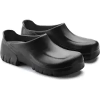 Birkenstock Sabot Birkenstock Unisex A630 PU Black Regular-Taille 36
