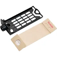 Makita Support pour sacs en papier , sac en papier long inclus