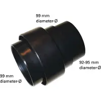 Metabo 0913031288 Adaptateur universel d'aspiration Convient pour raccord d'aspiration : 100 mm (0913031288)