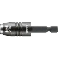 Wiha 32477 Porte-embout CentroFix - verrouillable mécaniquement - 60 mm - 1/4"