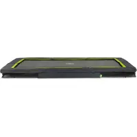 Exit Silhouette Trampoline Sportive 214x305cm – Enterré – Trampoline Enterrée – Rectangulaire – Noir