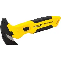 Stanley Couteau de sécurité Stanley pour ruban bi-mat avec pointe remplaçable