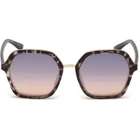 GUESS Gu7557 Woman Sunglasses Gris 54 Femme