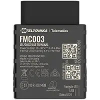 Teltonika FMC003 Traqueur GPS et localisateur Voiture Dispositif GPS Noir