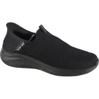 SKECHERS Mocassins pour hommes en noir, taille 41.5