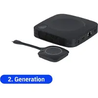 Barco ClickShare C-10 Gen 2 système de présentation sans fil (4K UHD, AirPlay, Google Cast, Miracast, HDMI, USB-C, LAN) (R9861611EUB1)
