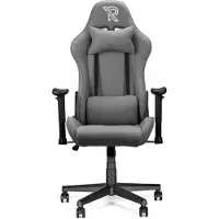 Ranqer Felix en tissu - Chaise gaming / Chaise gamer en tissu gris - RQ-FELIX-FABRIC-GRY-1