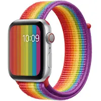 Apple Watch 44 mm Nylon Sport Loop Horlogeband Pride