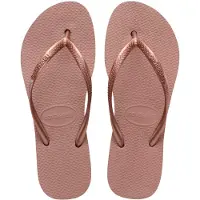 Havaianas - Sandales et tongs femme - Slim Flatform Crocus Rose pour Femme