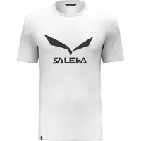 Salewa Solidlogo Dri-release Short Sleeve T-shirt Blanc 2XL Homme