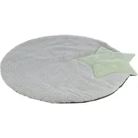 Trixie JUNIOR STAR tapis pour chiots, 86 x 80 cm, gris/mint
