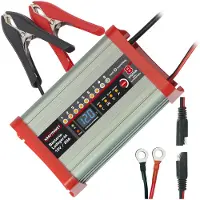 Dino KRAFTPAKET Chargeur automatique Chargeur de batterie entièrement automatique avec fonction de camping (20 A, 12V)