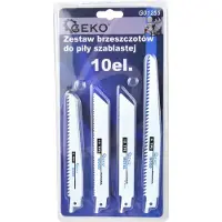 GEKO Lames de scie, jeu de 10 G01255