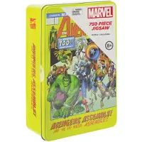 Paladone Puzzle de couverture de bande dessinée Avengers de 750 pièces dans une boîte métallique
