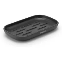 Brabantia Porte savon gris anthracite 12x13,5 cm Renew
