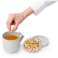 SmartaSaker Make&take Thermal Mug 600ml Gris