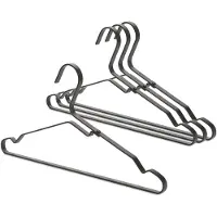 Brabantia Cintres - Lot de 4 - Noir