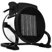 Vonroc Radiateur électrique soufflant 1000W/2000W - céramique – blanc