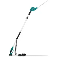 Vonroc Taille-haie télescopique 20V – 200 à 260 cm. | 2 batteries 2.0Ah et un chargeur rapide incl.