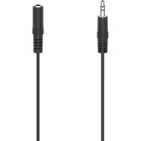 Hama Câble audio, jack mâle/fiche femelle 3,5 mm, stéréo, 5,0 m