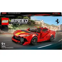 LEGO Speed Champions Ferrari 812 Competizione, voiture de sport et kit de modèle réduit jouet à construire, série 223, set véhicule de collection voiture 76914