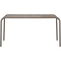 Ebuy24 Stella table de jardin 90x150 cm noyerReproduction.