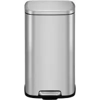 EKO - Stella Treteimer 20 litres - Acier peint par poudrage Polypropylène - Matt Edelstahl