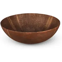 Looox Acrylique vasque brute - 40cm - ronde - rouille wwk40ro
