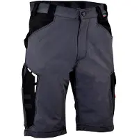 Cofra Bermuda bortan gris foncé noir taille 38