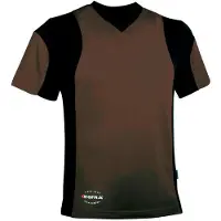 Cofra T-shirt java boue / noir taille xxl