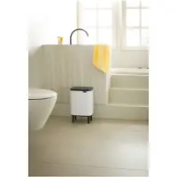 Brabantia Bo Hi Trash Can 7l Clair