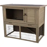 Trixie Clapier extérieur pour petits animaux 116x97x63 cm Gris-vert
