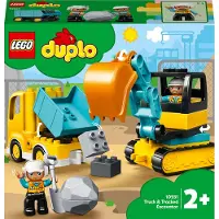 LEGO Duplo Camion Et Excavatrice À Chenilles 10931