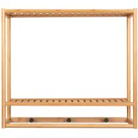 Leitmotiv Wall Coat Rack Sheer Bamboo