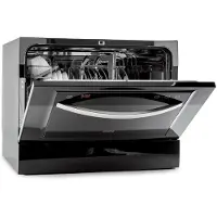 Klarstein Havasia UV 6 Luminance Lave-vaisselle lumière UV façade vitrée en pose libre 1380 W