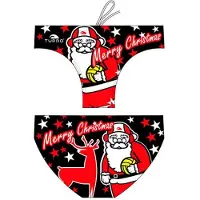 Turbo Papa Noel Swimming Brief Noir XL Homme