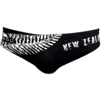 Turbo New Zealand Swimming Brief Noir M Homme