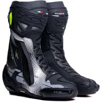 TCX RT-Race Pro Air Noir Blanc Gris Bottes Taille 48