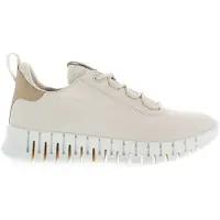 Ecco Baskets basses 'Schnürschuh Damen 218203 60720 Echtleder in beige' beige