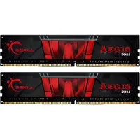 G.Skill AEGIS - DDR4 - Kit - 32 Go : 2 x 16 Go - DIMM 288-PIN - 2400 MHz / PC4-19200 - CL17 - 1.2 V - non tamponné - non-ECC