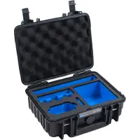 B & W International International DJI Action 3 Case noir 1000/B/Action3, Caméra d'action : accessoires, Noir