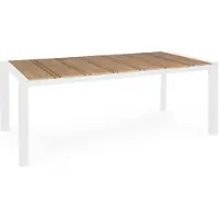 Yes Table Elias 198 x 100 x 74 cm en aluminium