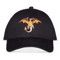 Difuzed Pokemon Charizard Patch Cap Noir