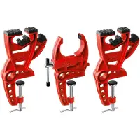 Swix - Étaux pour skis - Vise 3-Parts 20mm Fixation - Rouge