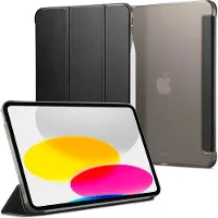 Spigen Coque tablette Smart Fold pour Apple iPad 11 (2025) 11 pouces A16 / iPad 10 (2022) 10.9 pouces - Noir