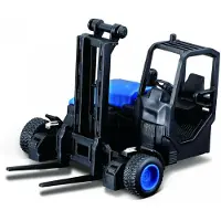 Bburago 18/31479 Street Fire Car Electric Pallet Truck with Moving Parts 1:43 scale For 4+ Years